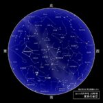 東京の星空カレンダー