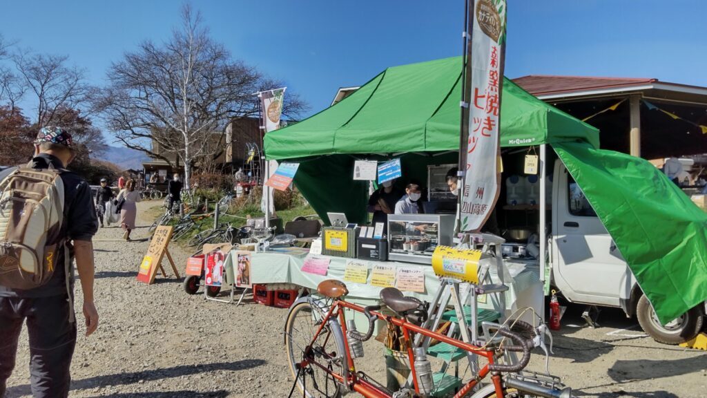 出店　滝沢牧場でシクロクロス大会